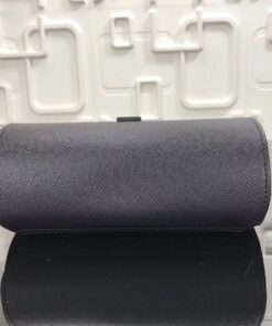 Replica Louis Vuitton 3 Watch Case Taiga Leather M32609 2