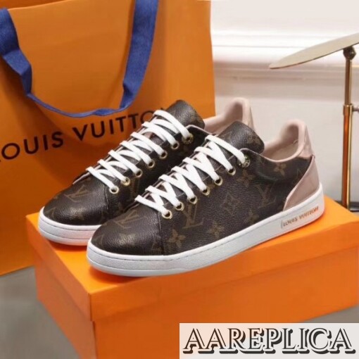 Replica Louis Vuitton Frontrow Sneaker Monogram canvas 2