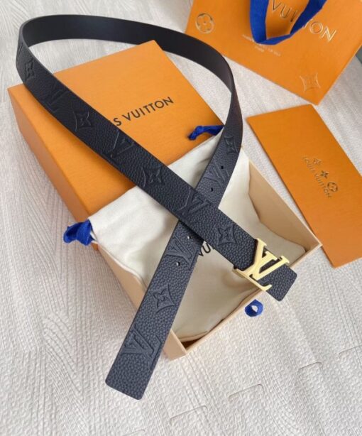 Replica Louis Vuitton LV Iconic 30mm Reversible Belt Monogram Empreinte M0328V 8