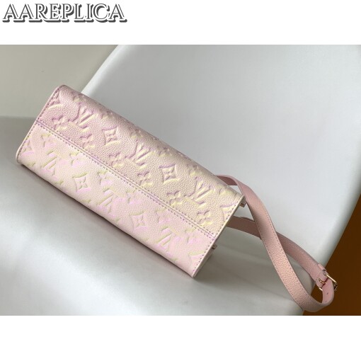 Replica Louis Vuitton LV ONTHEGO PM Pink Bag M46168 4