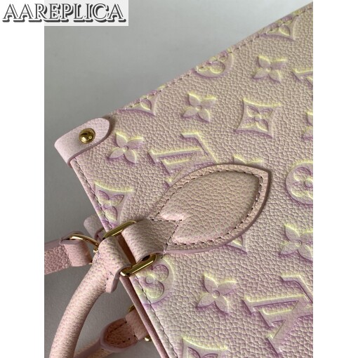 Replica Louis Vuitton LV ONTHEGO PM Pink Bag M46168 5