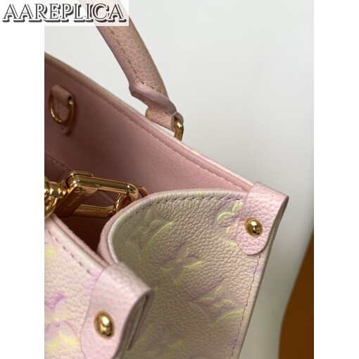 Replica Louis Vuitton LV ONTHEGO PM Pink Bag M46168 6