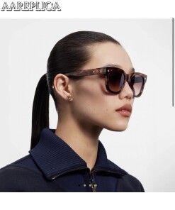 Replica Louis Vuitton My Monogram Round LV Sunglasses Z1527W 2