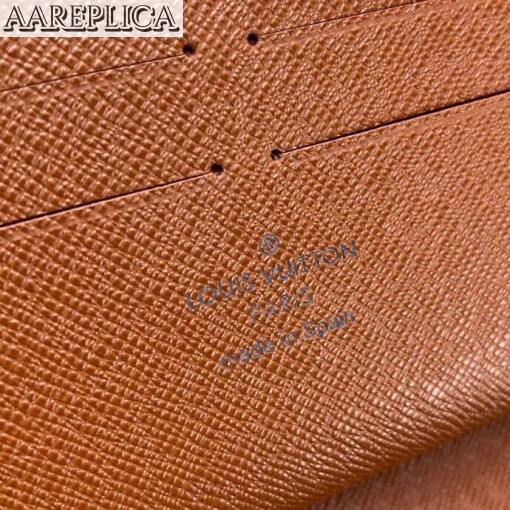 Replica Louis Vuitton ZIPPY ORGANIZER WALLET LV Monogram M62581 9