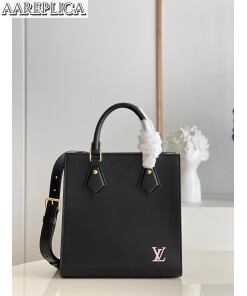 Replica Louis Vuitton Sac Plat BB LV Black Bag M20958 2