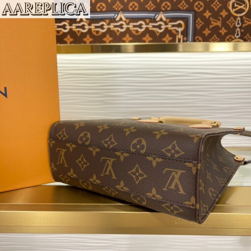Replica Louis Vuitton Sac Plat BB LV Monogram Coated Canvas Bag M46265 6