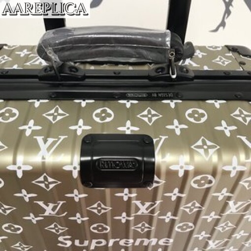Replica Louis Vuitton Supreme LV Rolling Luggage LLV002 2