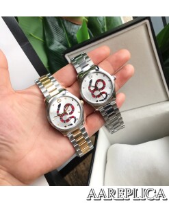 Replica Gucci GG Snake G-Timeless watch, 38mm 2